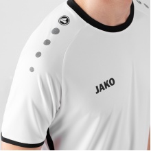 JAKO Sport T-shirt Jersey Primera Short Sleeve (simple design, polyester interlock) white/black Men